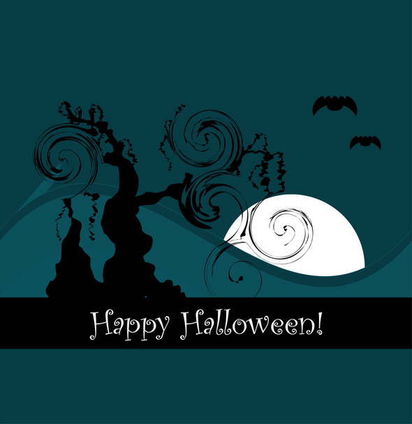 Halloween design background - Vector, afbeelding