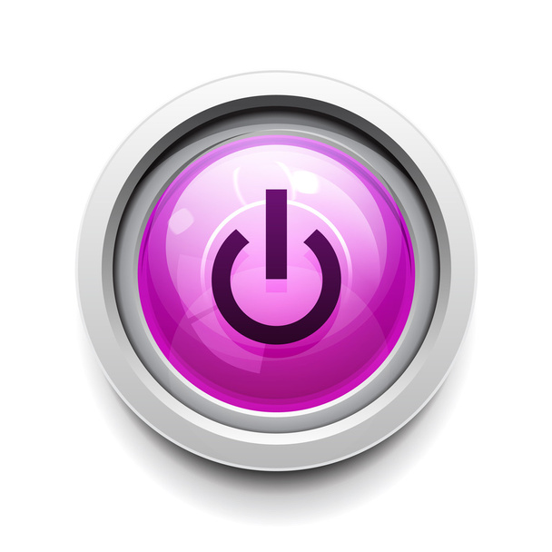 Power button - Vector, Image