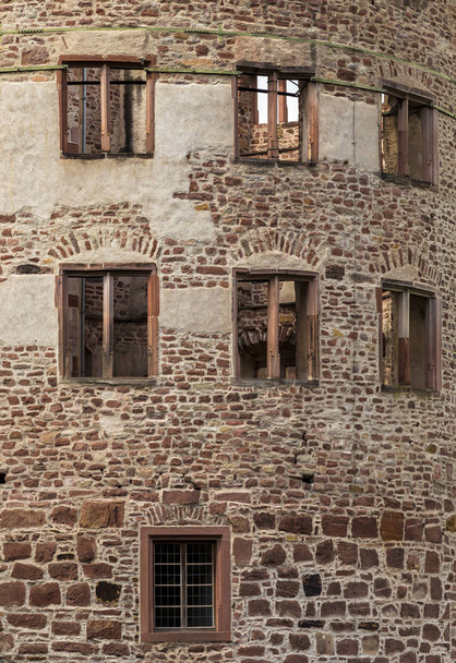 Λεπτομέρειες φωτογραφιών του κάστρου πύργο του κάστρου της Χαϊδελβέργης   - Φωτογραφία, εικόνα
