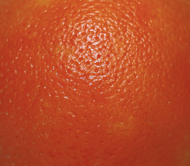 新鮮な赤、オレンジ色のテクスチャーの皮の皮をむく - 写真・画像