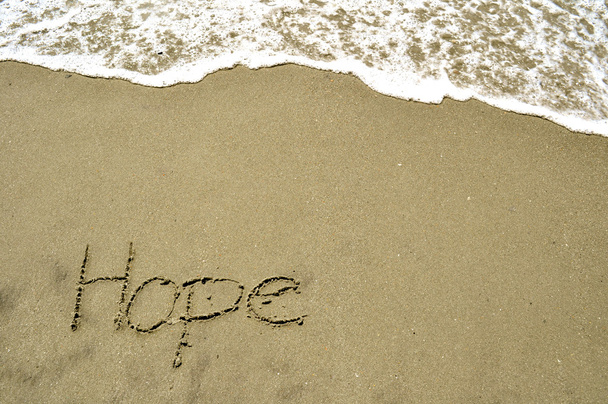 Hope in the sand - Photo, Image