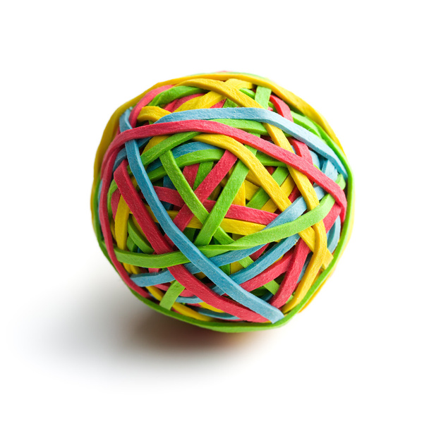 rubber band ball - Φωτογραφία, εικόνα