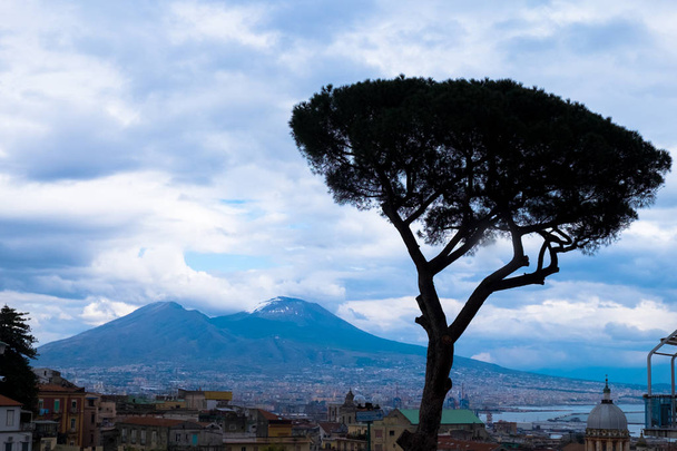 panorama de Nápoles
 - Foto, Imagen