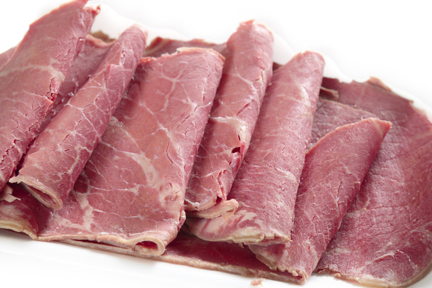 Primeros planos de carne en conserva
 - Foto, Imagen