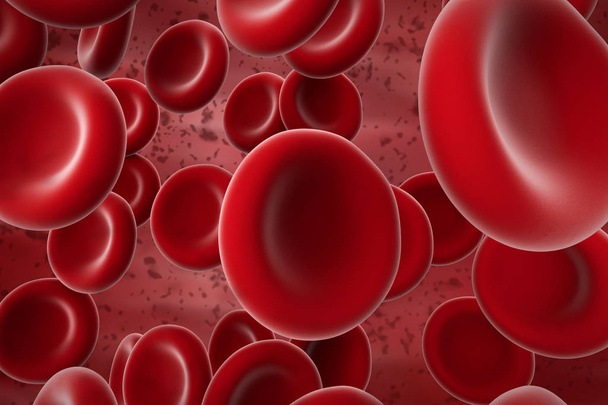 Cellules sanguines rouges - Photo, image