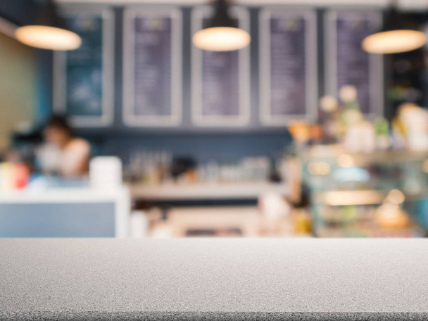 гранітний стільниця з фоном хлібопекарського магазину
 - Фото, зображення