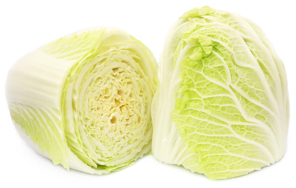 Closeup of Chinese cabbage - Фото, изображение