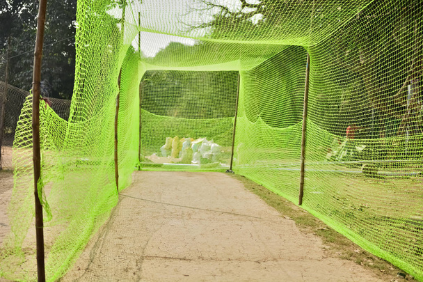 Prázdné kriketové hřiště - Fotografie, Obrázek