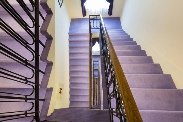 Apartment building stairs design - Фото, зображення