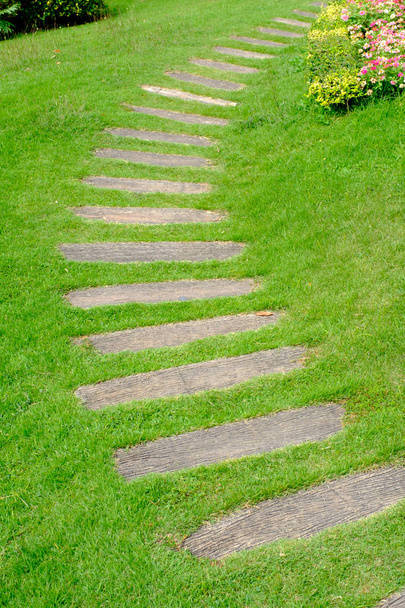 Pathway in the garden - Foto, Bild