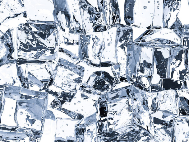 ice cubes background - Photo, Image