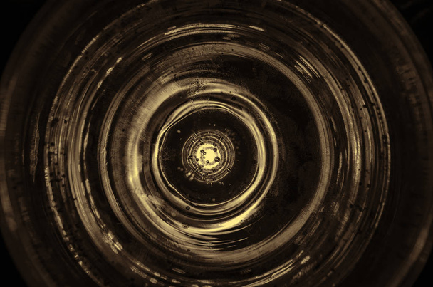 Ipnosi Spirale, concetto per l'ipnosi, modello discendente, sfondo astratto di cerchi scintillanti bianco grigio marrone nero verde blu lime giallo arancio marrone viola rosa turchese texture colorata
 - Foto, immagini