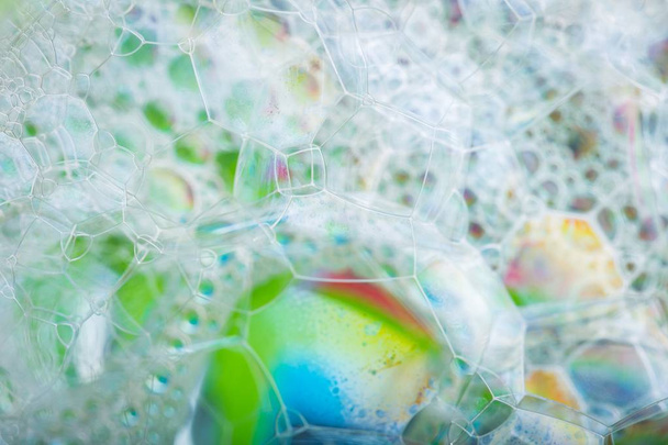Мыльный пенопласт абстрактный
 - Фото, изображение