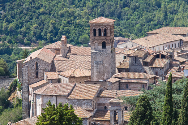 Panoramablick auf Narni. Umbrien. Italien. - Foto, Bild