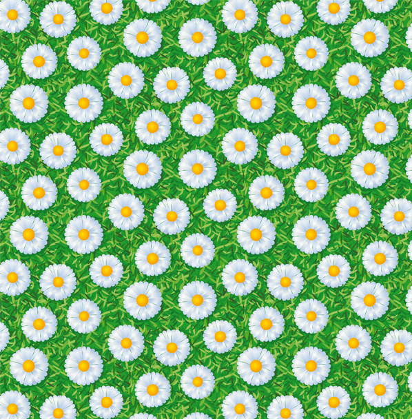 Pattern with flowers - Vektor, Bild