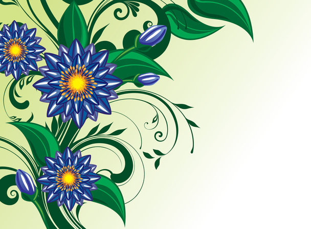 Floral background - Вектор,изображение