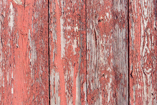 Stare malowane ściany drewniane - tekstura lub tło - Zdjęcie, obraz
