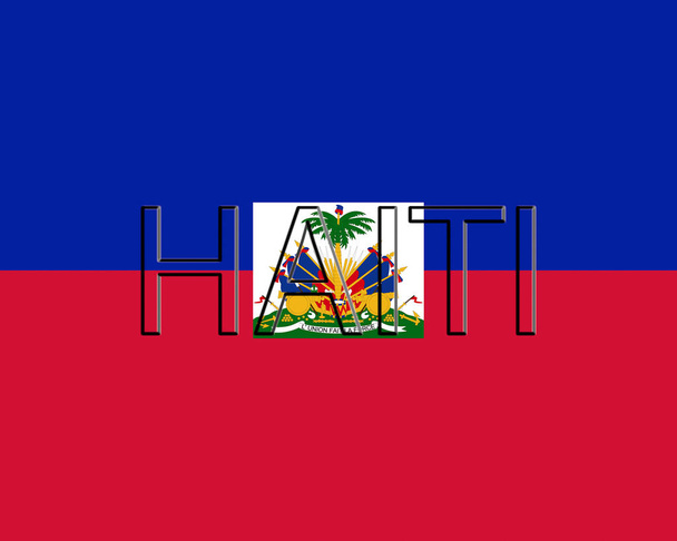 Drapeau de Haïti Word
 - Photo, image