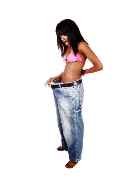 Girl loosed weight. - Photo, Image