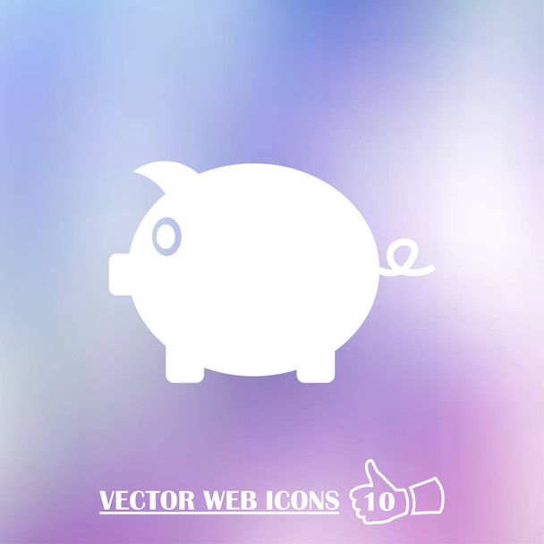 Piggy Bank icon vector. EPS10 - Vector, Image