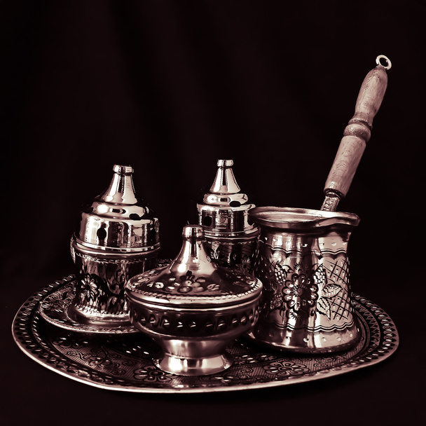 Turkish Coffee Set - Photo, Image