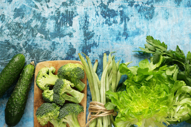 still life healthy eating organic vegetables - Фото, изображение