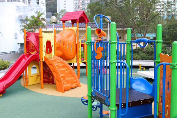 Çocuk oyun parkı zemin - Fotoğraf, Görsel