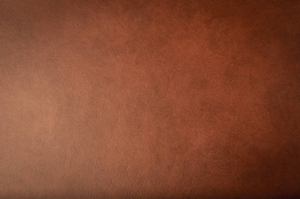 Fondo de cuero marrón - Foto, imagen