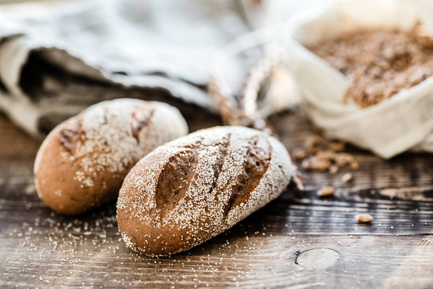 fresh rye bread - Foto, immagini