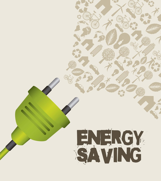 Risparmio energetico - Vettoriali, immagini