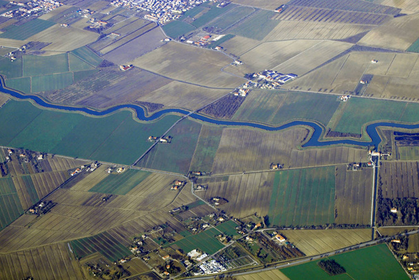 Aerial view at Treviso - Foto, immagini