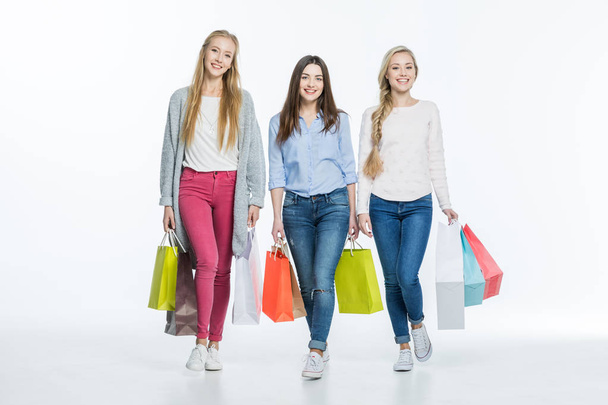 Women with shopping bags - Foto, imagen