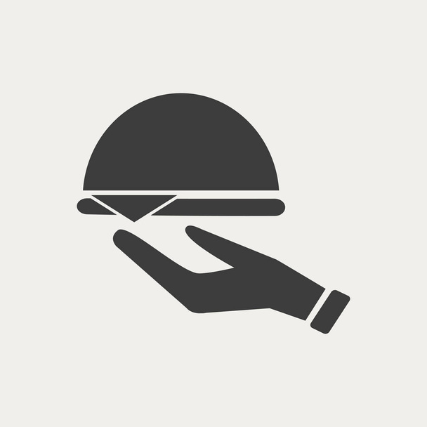 waiter icon illustration - Vector, Image