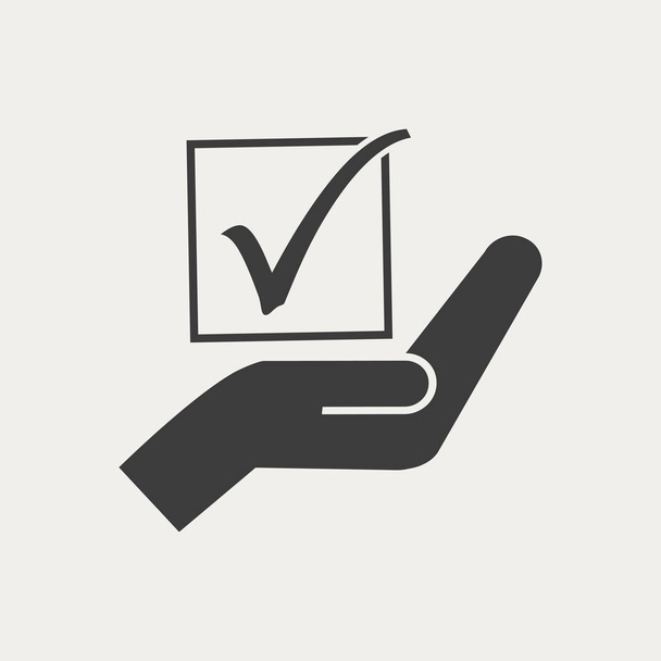 voting icon  illustration - Vector, Image