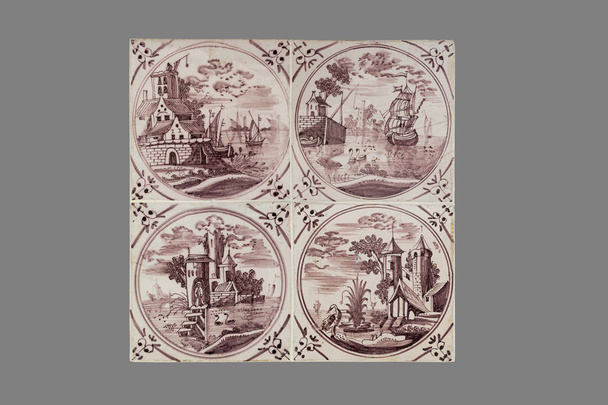 Голландская плитка с XVI по XVIII век
 - Фото, изображение