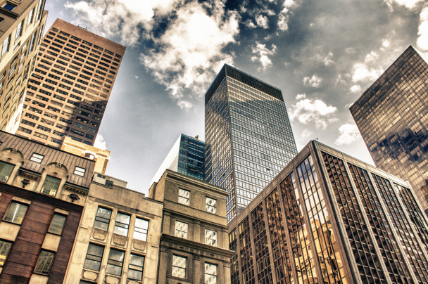 New York Şehri Manhattan ufuk çizgisi - Fotoğraf, Görsel