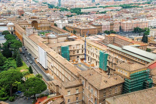 Вид с воздуха Ватикана
 - Фото, изображение