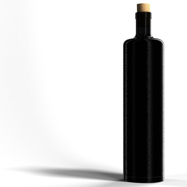 Bottle at white backround with shadow - Photo, image