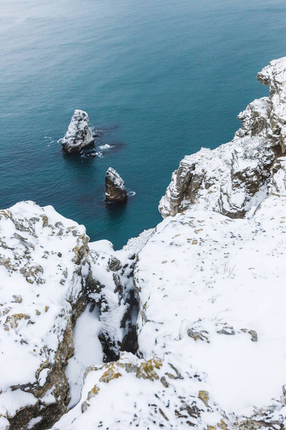 Winter sea landscape in Fiolent - Photo, Image