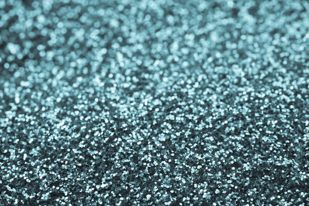 blue abstract glittering background texture - Photo, Image