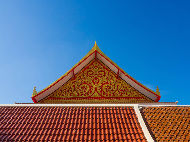 Temple roof top. - Фото, изображение