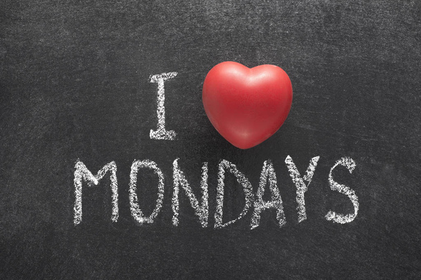 love Mondays heart - Photo, Image