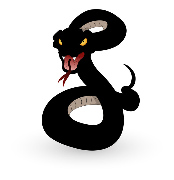 Змія ілюстрація
 - Вектор, зображення