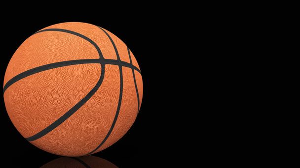 basketball 3D rendering. - Photo, Image