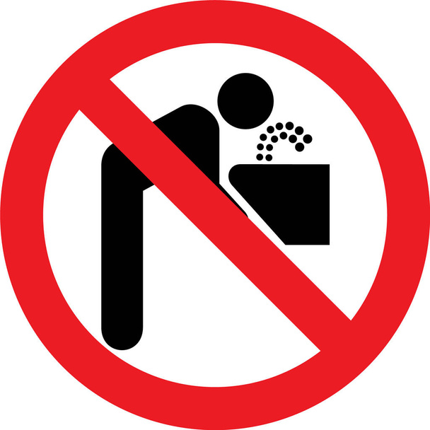 No drinking water sign - Photo, Image
