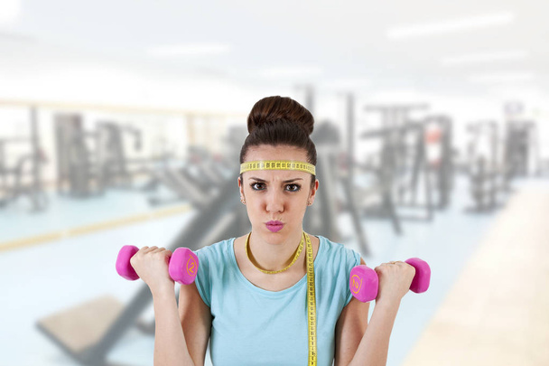woman working in the gym - Photo, Image