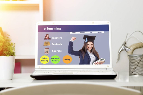 web de e-learning
 - Foto, Imagem