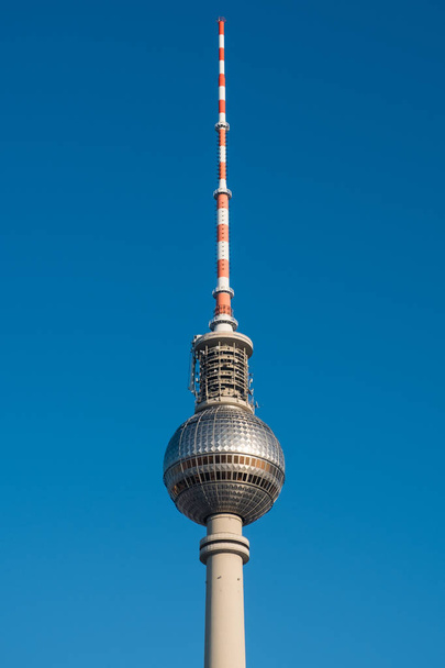 ο Πύργος της τηλεόρασης στο Βερολίνο - Τηλεοπτικός Πύργος - Φωτογραφία, εικόνα