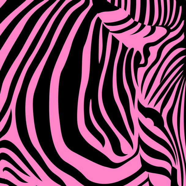 Modello di strisce zebra rosa
.  - Vettoriali, immagini