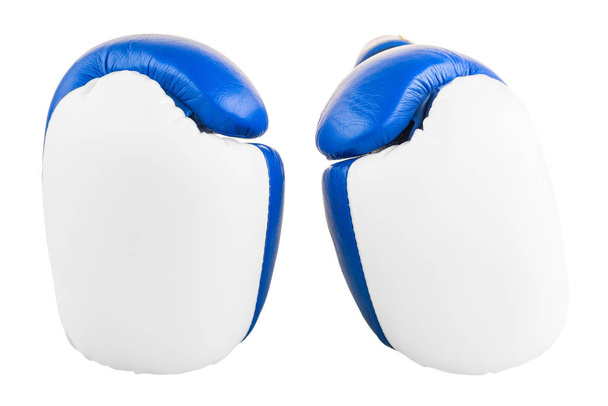 a pair of boxing gloves isolated on white background - Foto, Bild